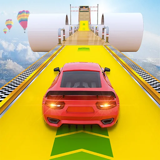 Real Impossible Sky Tracks Car Driving