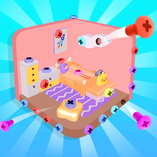 Screw Sort 3D: Screw Puzzle