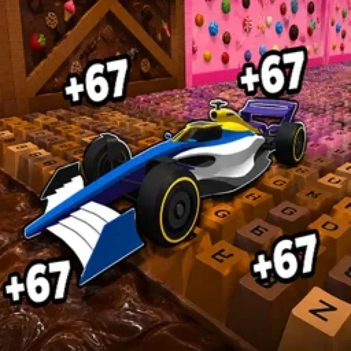 Obby: Supercar Race on Keyboard
