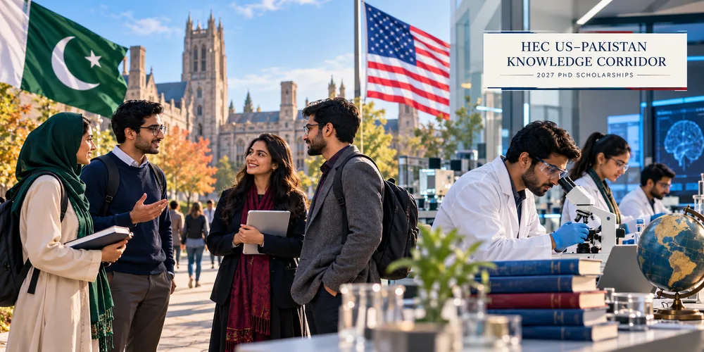 HEC US-Pakistan Knowledge Corridor PhD Scholarships 2027: Eligibility, Funding and Apply Online