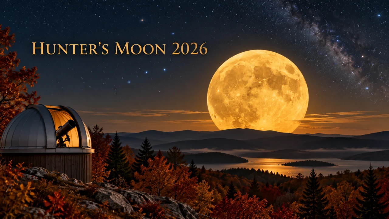 Hunter’s Moon October 2026: Best Viewing Time and What to Know