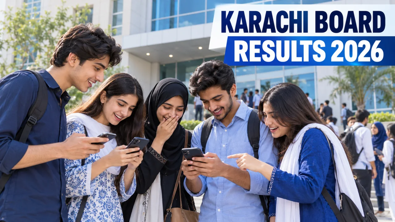 Karachi Board First-Year Results 2026 Announced: How Students Can Check