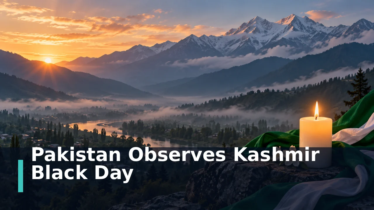 Kashmir Black Day 2026: Pakistan Observance, History and Official Message