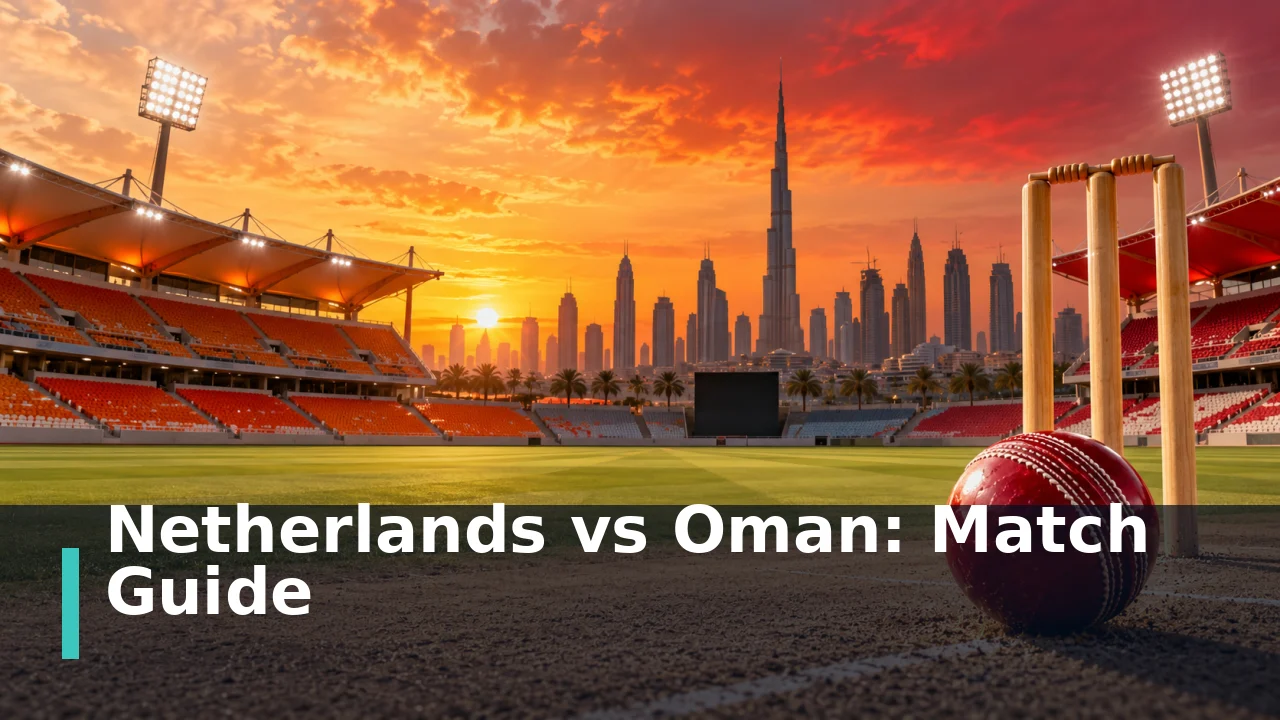 Netherlands vs Oman Cricket Match October 27, 2026: Schedule and Guide