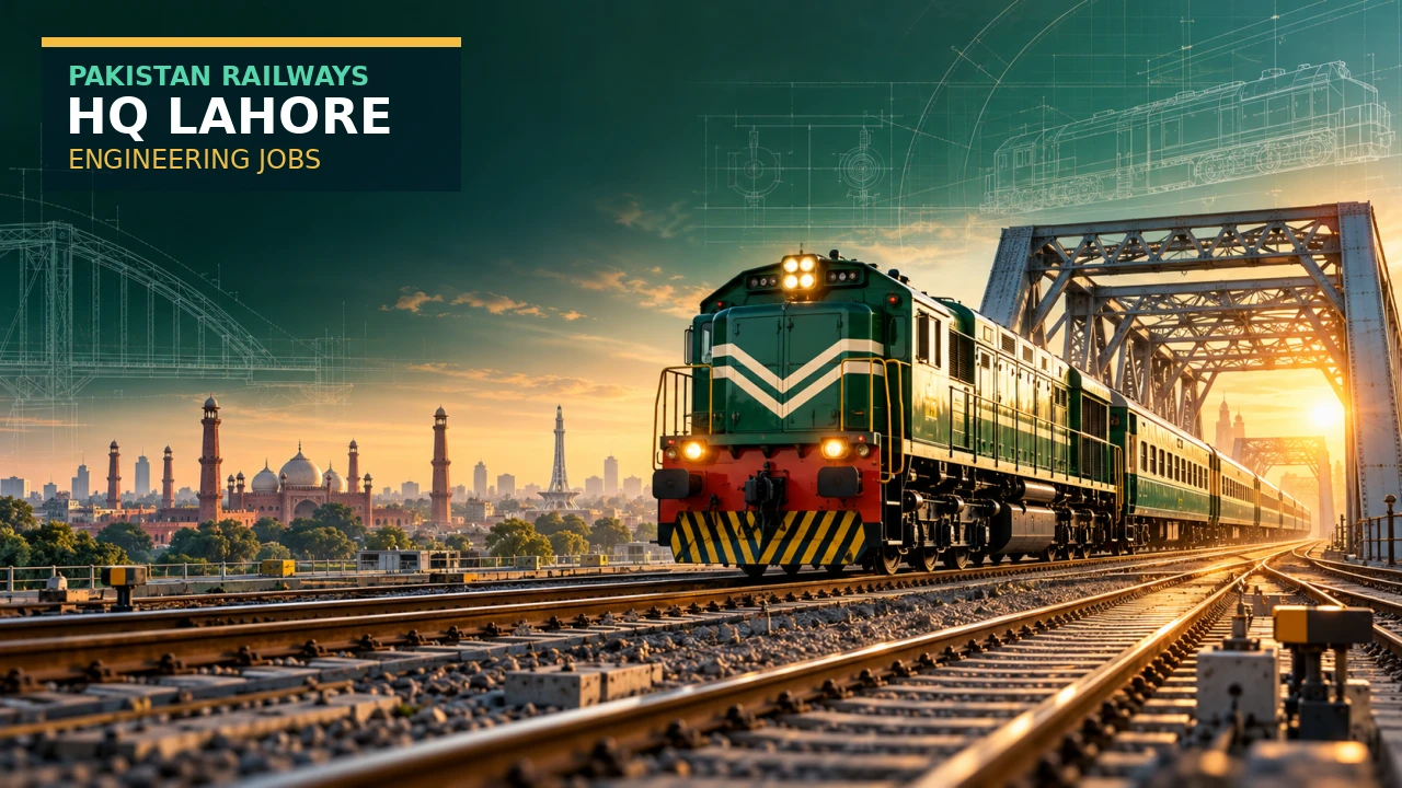 Pakistan Railways Headquarters Lahore Jobs 2026: 24 Vacancies