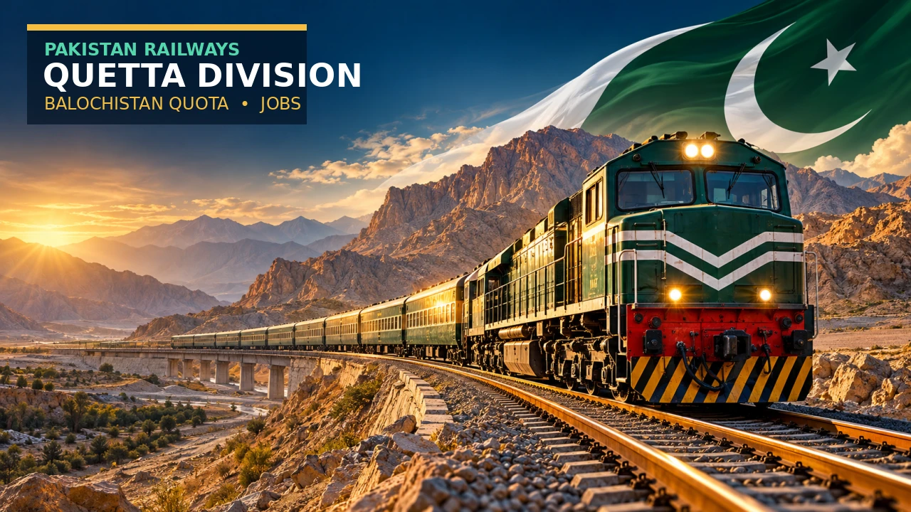 Pakistan Railways Quetta Jobs 2026: 799 Vacancies Under Balochistan Quota