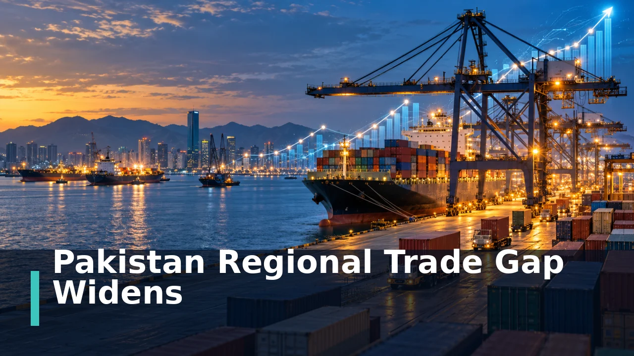 Pakistan Regional Trade Gap Widens 26.62%: What FY27 Data Means