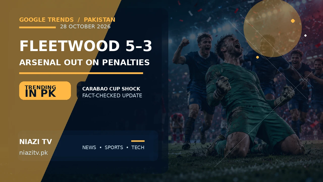 Fleetwood 5–3 Arsenal on Penalties: Carabao Cup Shock Explained
