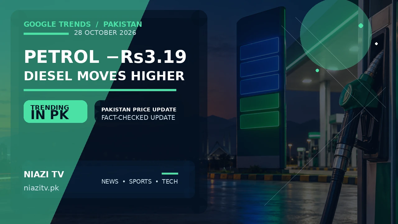 Petrol Price in Pakistan from October 28: Petrol Cut, Diesel Increase