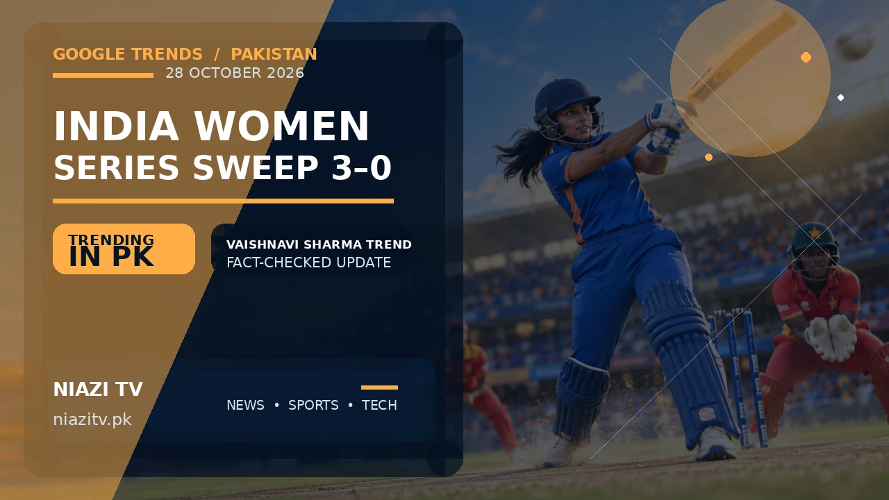 Vaishnavi Sharma Trend: India Women Sweep Zimbabwe 3–0 in ODI Series recent article image