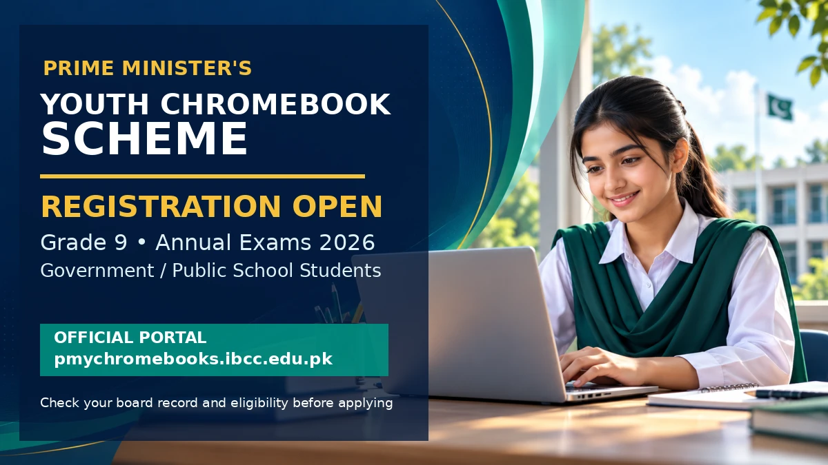 PM Youth Chromebook Scheme 2026: Registration, Eligibility and Official Portal featured image for Study News