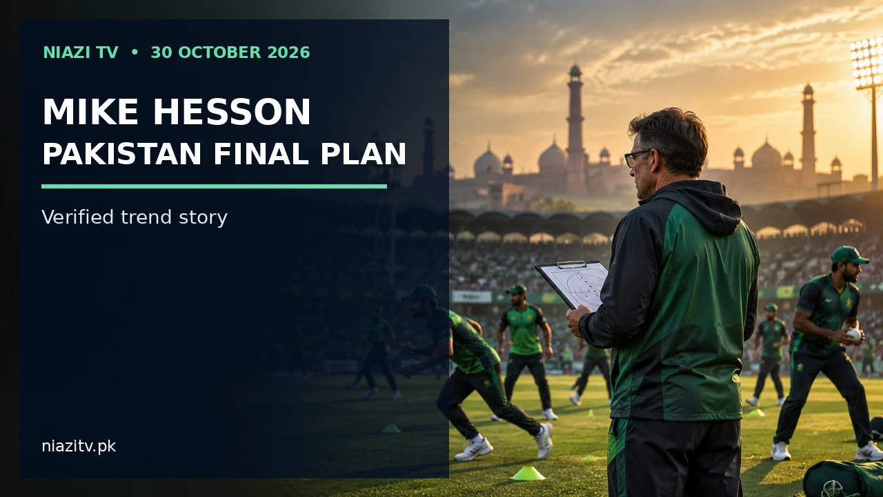 Mike Hesson’s Pakistan Plan for ODI Tri-Series Final Against Sri Lanka