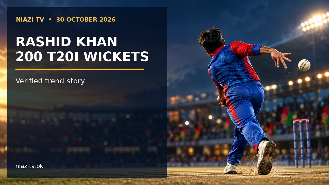 Rashid Khan Becomes First Bowler to Take 200 T20I Wickets recent article image