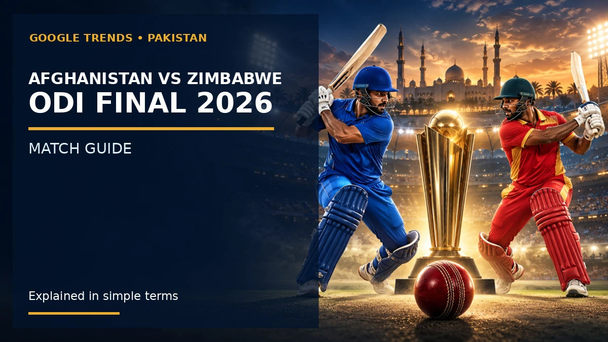 Afghanistan vs Zimbabwe ODI Final 2026: Schedule, Squads and Live Score Guide