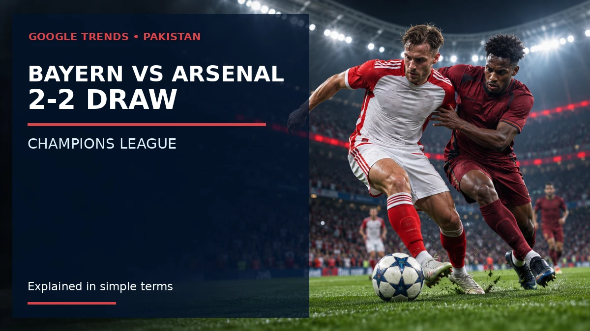 Bayern Munich vs Arsenal 2026: Champions League 2-2 Draw and Match Review