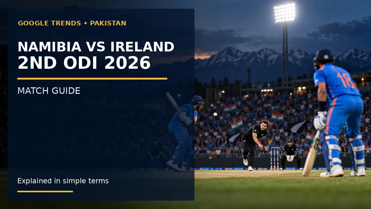 Namibia vs Ireland 2nd ODI 2026: Match Time, Squads and Live Score