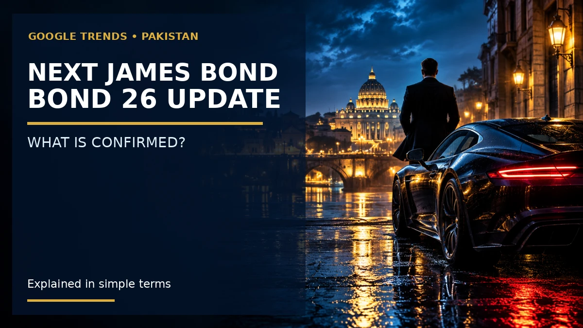 Next James Bond 2026: What Is Confirmed About Bond 26?