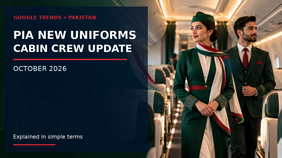 PIA New Cabin Crew Uniforms 2026: HSY Designs and October 31 Launch