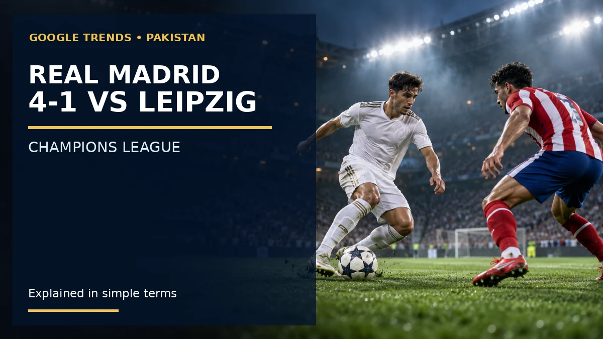 Real Madrid vs RB Leipzig: 4-1 Champions League Result Explained