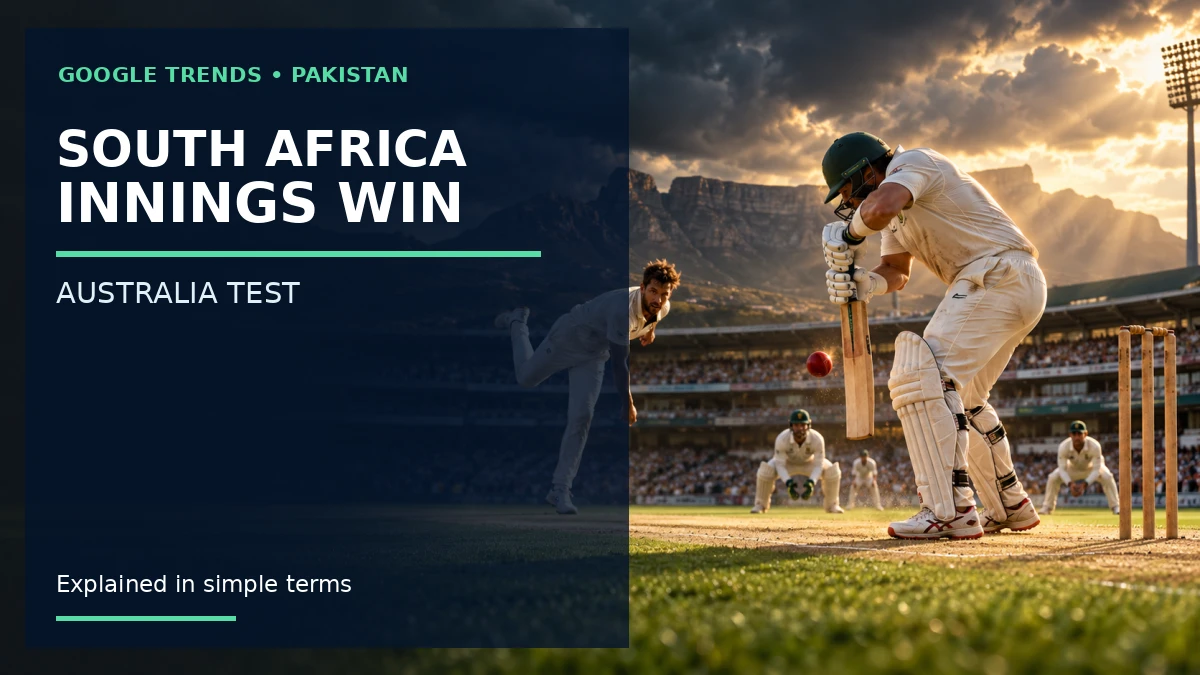 South Africa vs Australia 2nd Test 2026: Innings Win and Key Performers