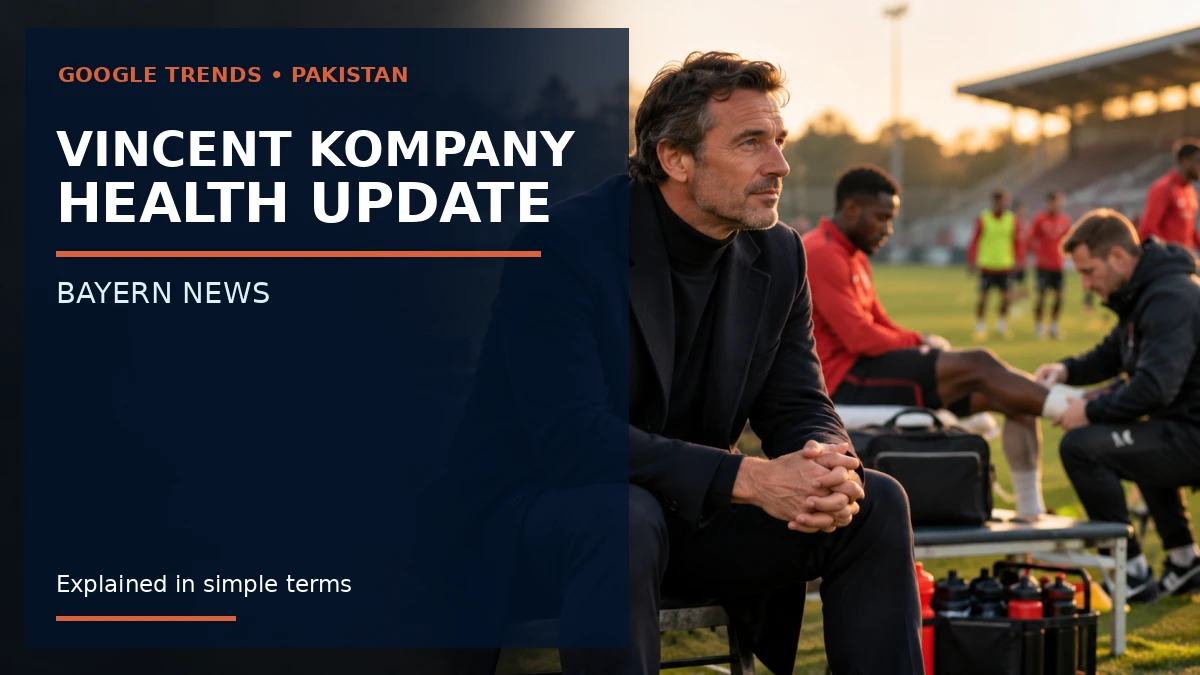 Vincent Kompany Health Update: Bayern Coach Stable in Hospital