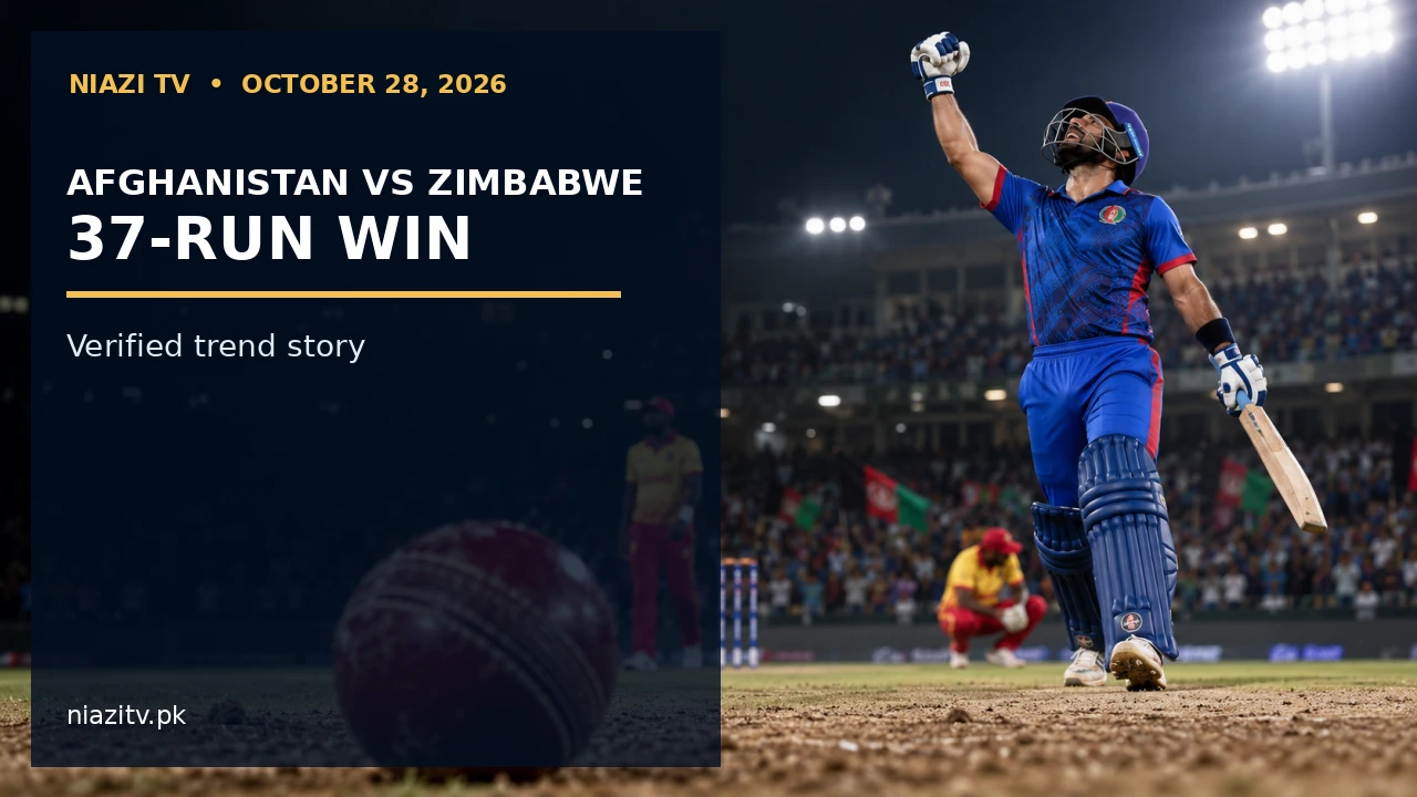 Afghanistan vs Zimbabwe 1st T20I: Ijaz Ahmadzai and Rashid Khan Set the Tone recent article image