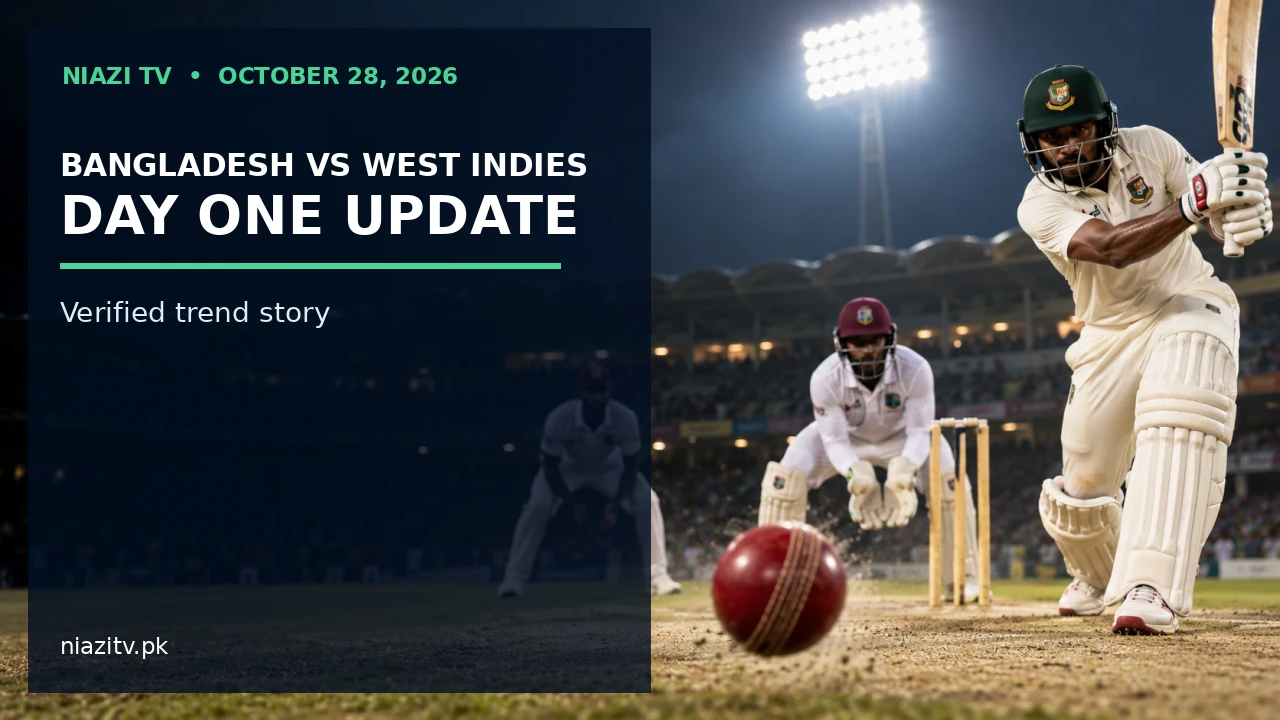 Bangladesh vs West Indies 1st Test: Shadman Islam Leads Day One
