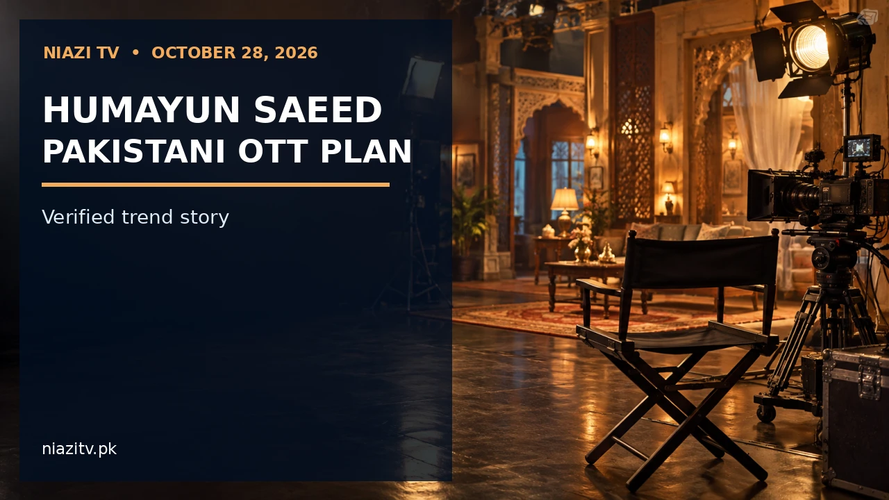 Humayun Saeed Calls for a Pakistani OTT Platform to Take Dramas Global