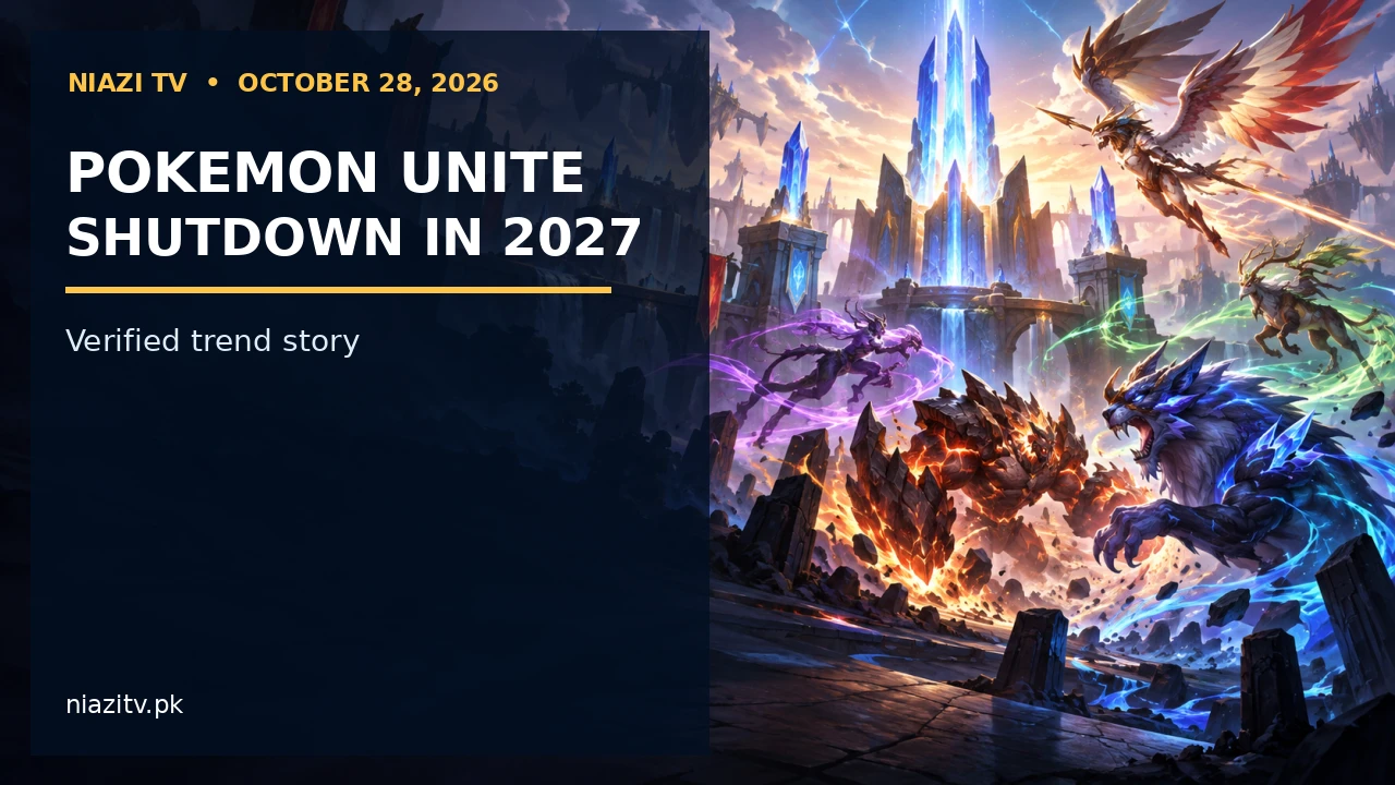 Pokémon UNITE Shutdown Date: What Players Need to Know Before March 2027