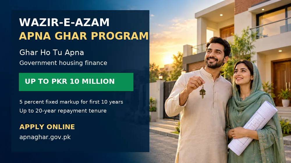 Wazir-e-Azam Apna Ghar Program 2026: Eligibility, Loan and Apply Online