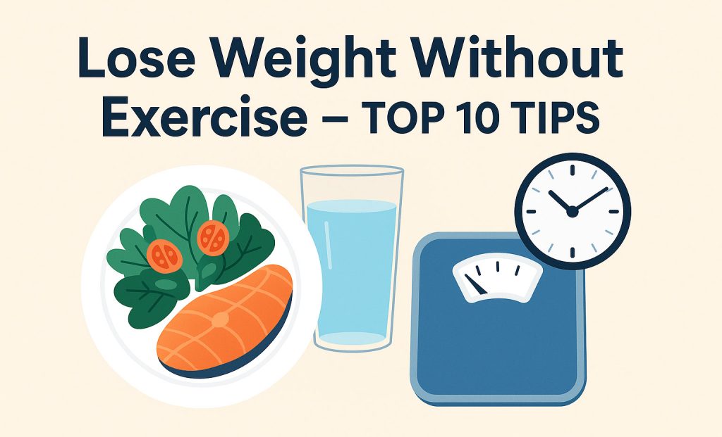 10 Tips to Lose Weight Without Exercise