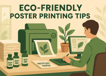 Green Poster Printing Practices – Eco-Friendly Design Tips