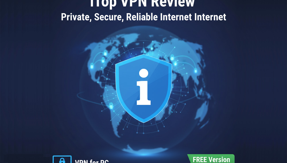 iTop VPN offers private, fast, and secure internet access worldwide with free servers, strong encryption, and smooth streaming for PC users.
