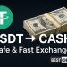 Change Tether ERC20 (USDT) to Cash – Best Exchangers & Safe Conversion